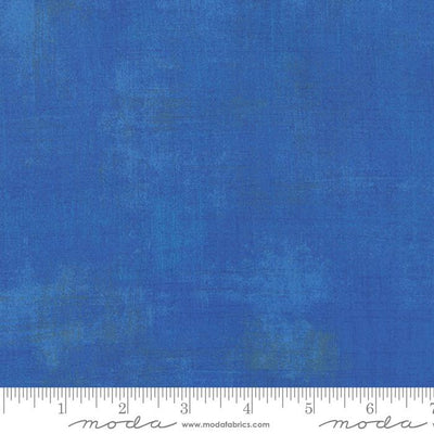 Tela Grunge Básica Azul Real - 44"/45" por Yarda