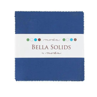 Paquete de Charm Blue Bella Solids Precuts