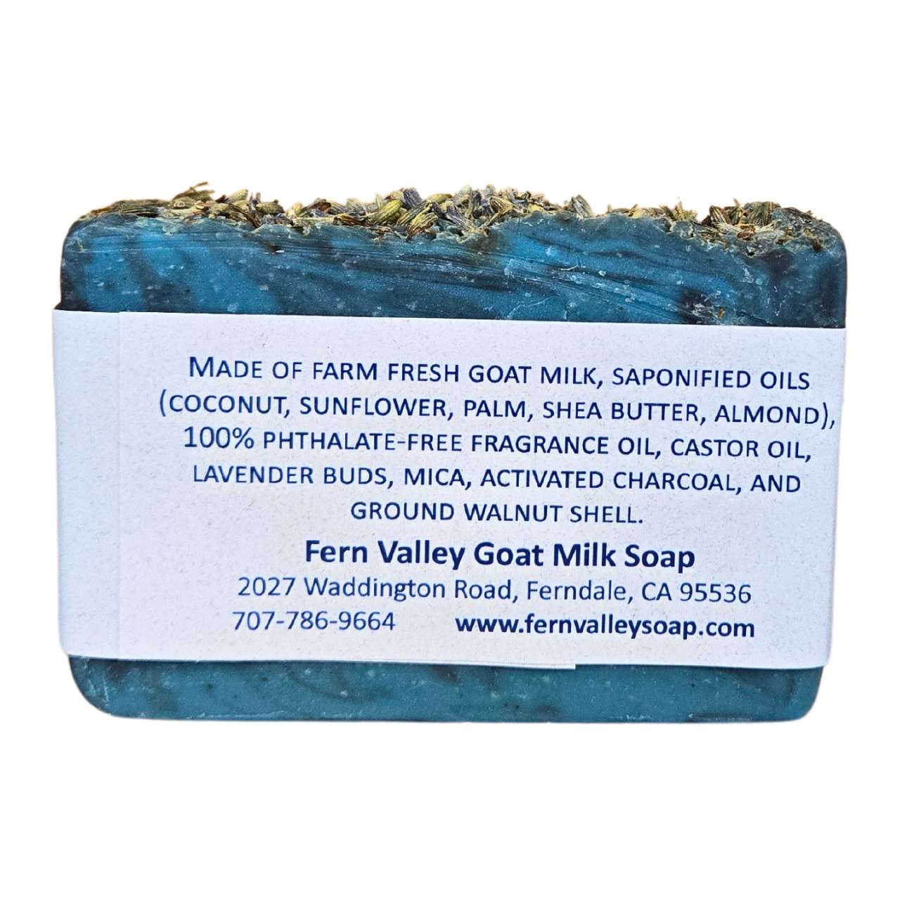 Natural Goat Milk Soap | Charcoal Exfoliating Scrub | Blue Moon PM Cleanse - Korvel