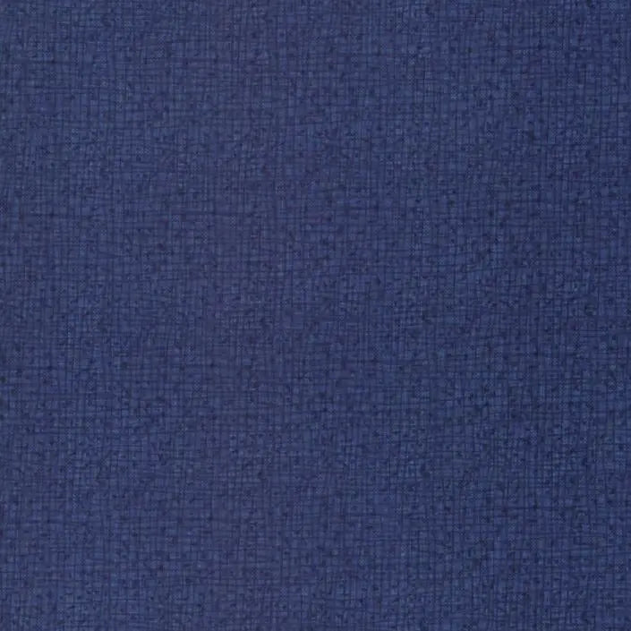 Tissu Large en Coton Texturé Bleu Marine - Qualité Premium