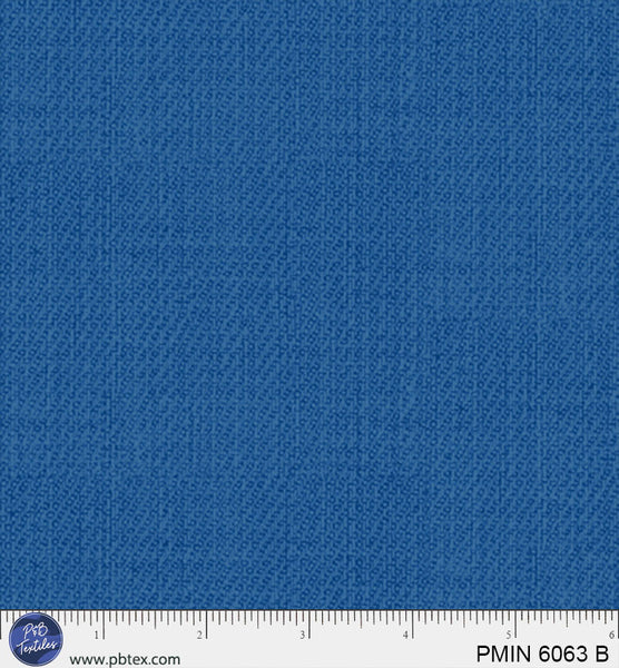 Tissu en coton bleu patriotique Minis PMIN-6063-B au mètre