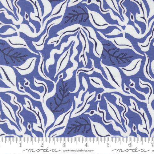 Blue Whale Under the Sea Reef Cotton Fabric - 44"/45" Per Yard