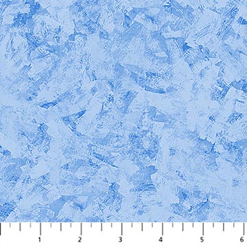 Blue White Water Camping Cotton Fabric - 44"/45" Per Yard