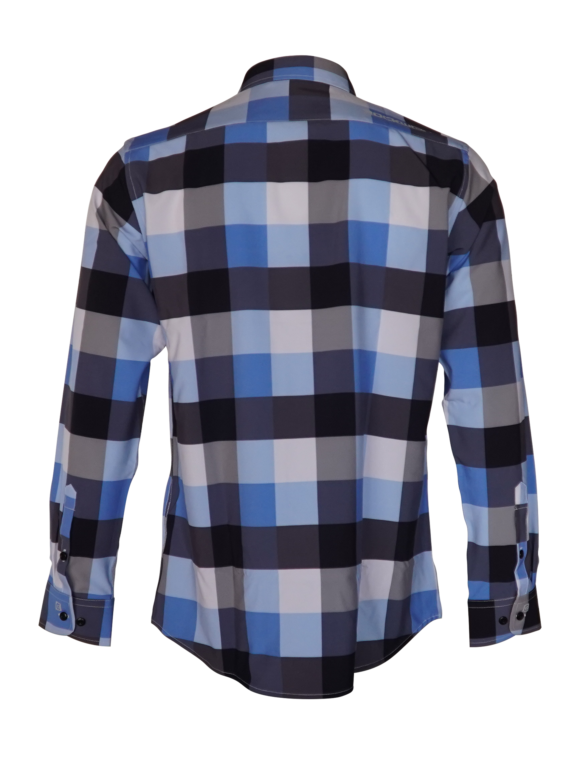 Titan Long Sleeve Shirt - Striking Blue Design - Korvel