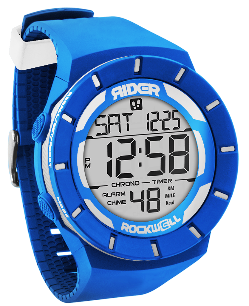 Coliseum Fit™ Blue-White Edition Watch - Korvel
