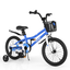 18 Feet Kids Bike with Removable Training Wheels - Blue