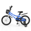 18 Feet Kids Bike with Removable Training Wheels - Blue