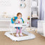Adjustable Height Portable Baby Walker - Blue
