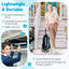 Poussette portable légère pliable à une main - Bleu