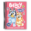 Bluey: Time to Play!: A Sticker & Activity Book (Spiral Bound) - Korvel