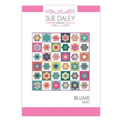 Patrón de Colcha Blume - Decoración del Hogar Elegante para Coser
