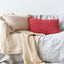 Cotton Bobbles Textured Throw Pillow - Korvel