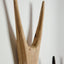Handcrafted African Antelope Wood Bokkie Head Sculpture