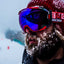Red Bomber Goggles with Flash Blue Lens for Ultimate Performance - Korvel
