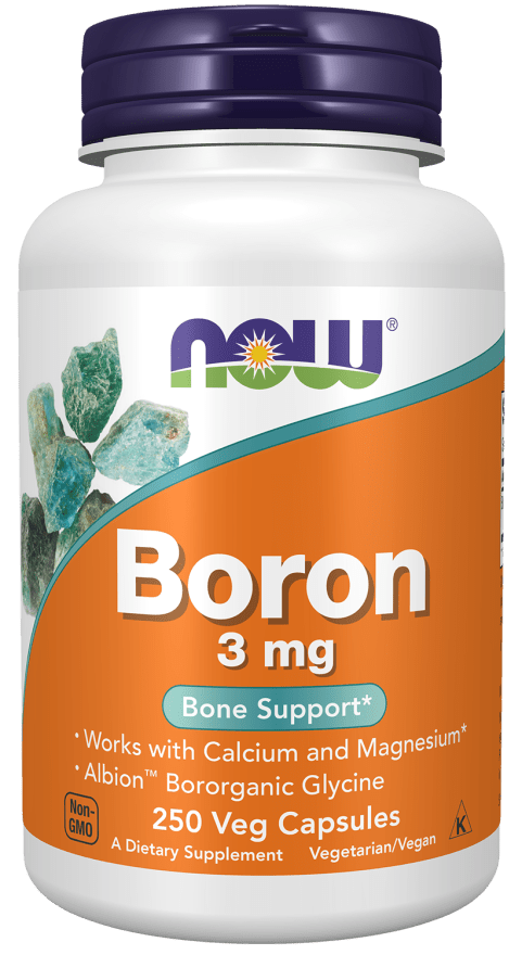 Cápsulas Veganas de Boro Premium 3mg