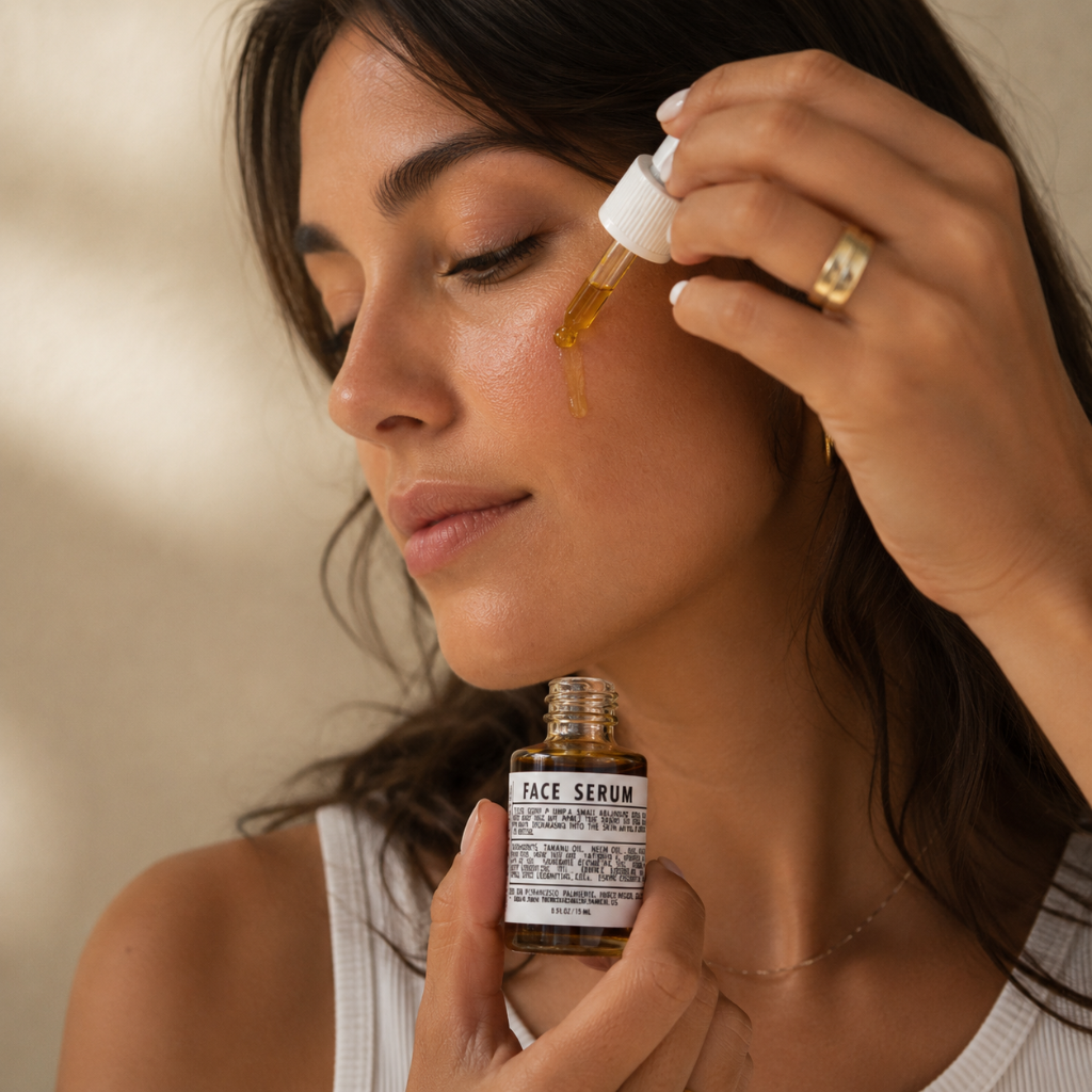 Premium Botanical Face Serum for Nourished Skin