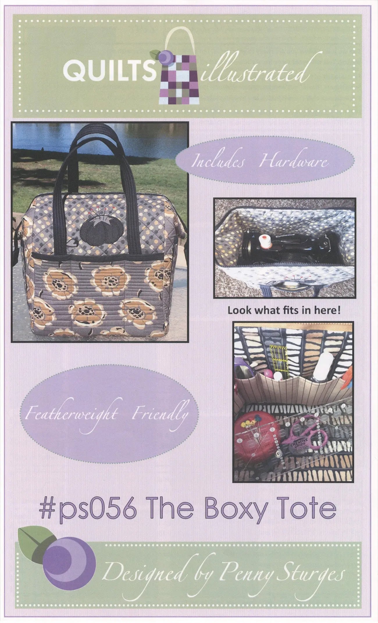 Premium Boxy Tote for Sewing and Crafting