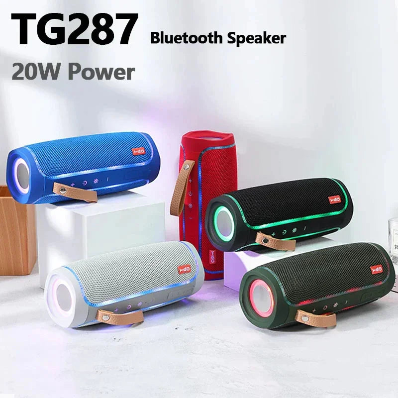 Premium Waterproof Portable Bluetooth Speaker with Stereo Sound