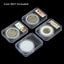 Soporte de Monedas Transparente Premium para Monedas Conmemorativas
