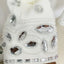 Elegant Rhinestone Long Skirt Set