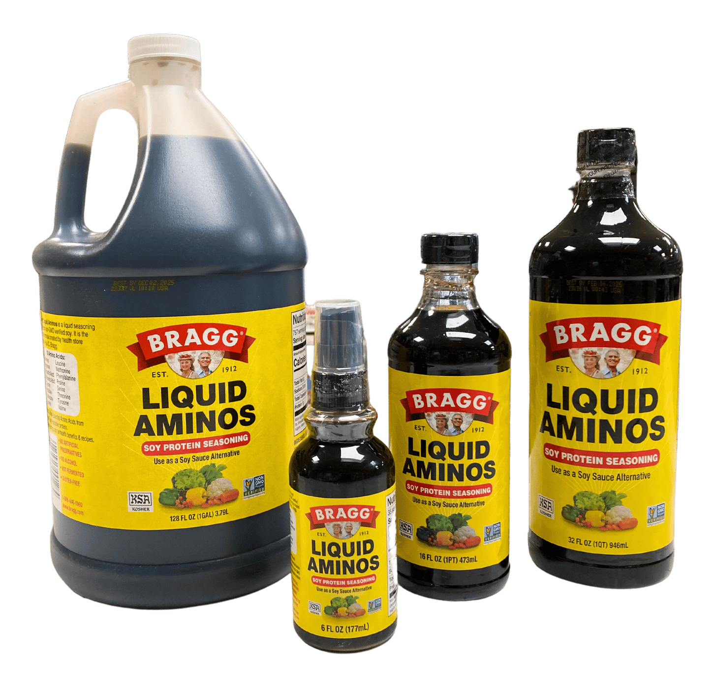 Bragg Liquid Aminos – All-Purpose Soy Protein Seasoning