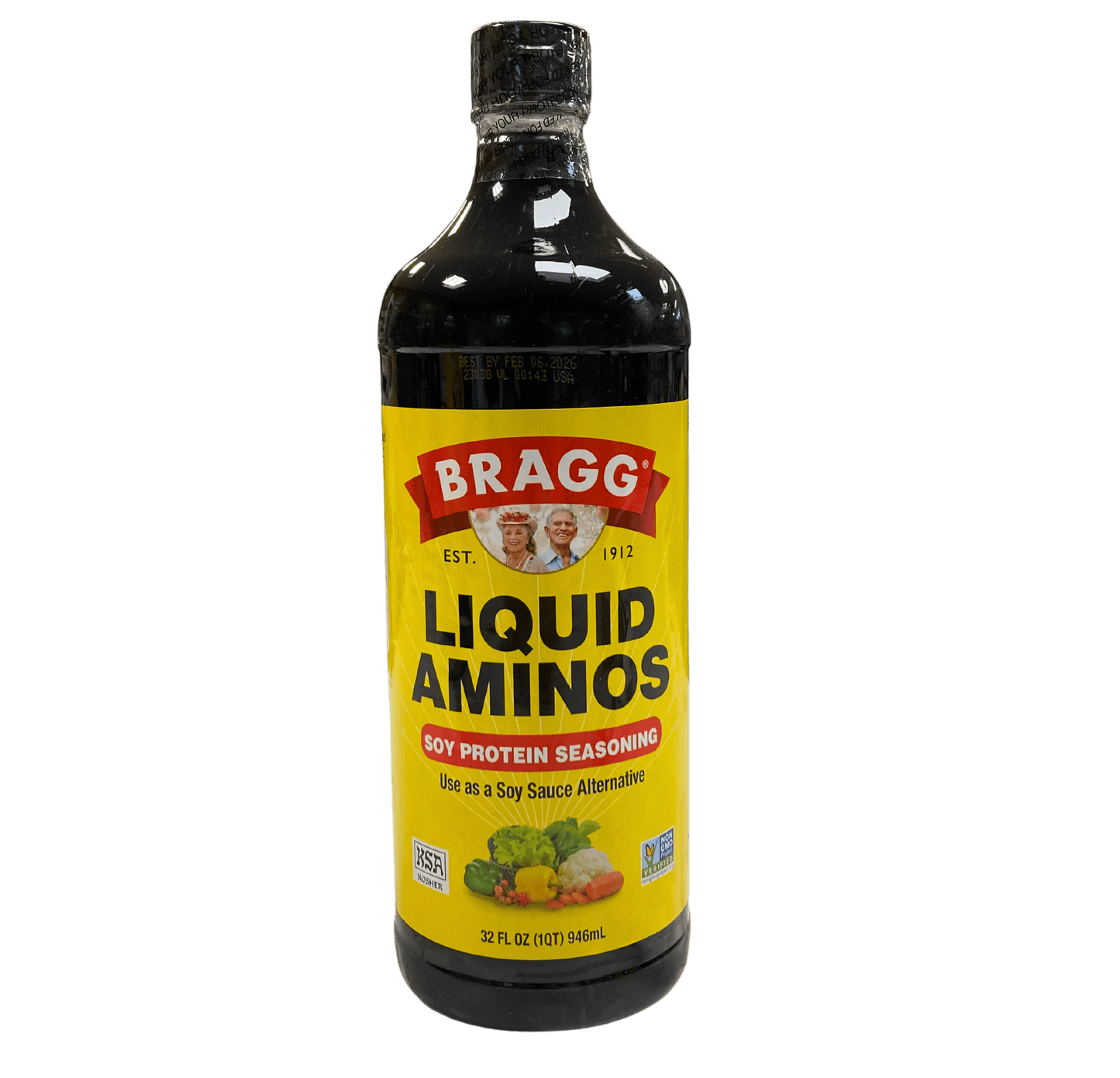 Bragg Liquid Aminos – All-Purpose Soy Protein Seasoning