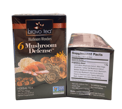 Bravo Herbal Tea: Mushroom Power Blend - Korvel