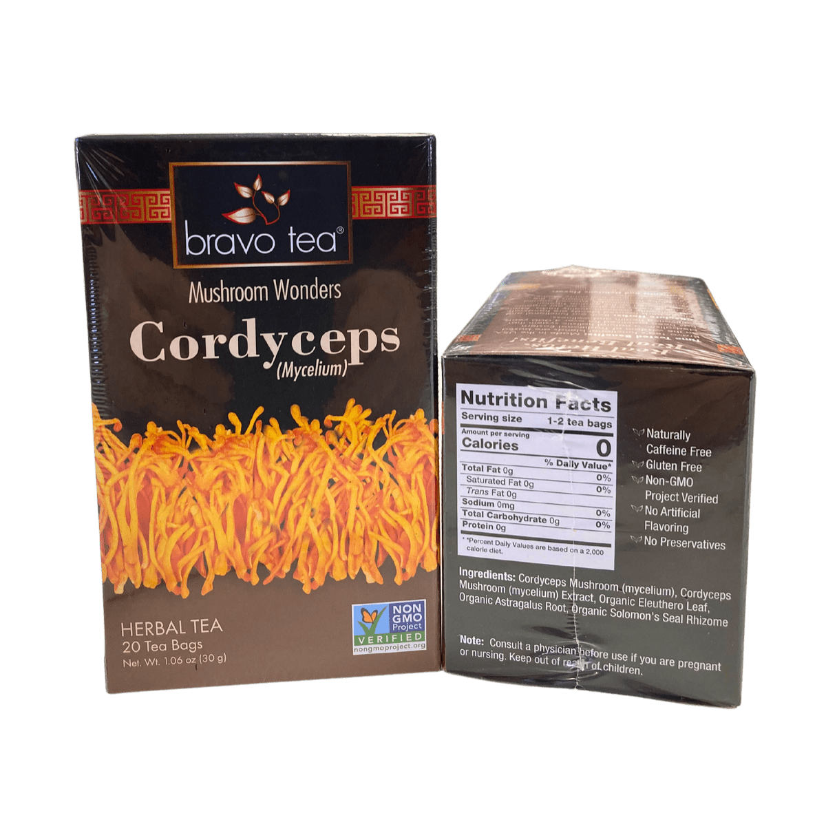 Bravo Herbal Tea: Mushroom Power Blend - Korvel