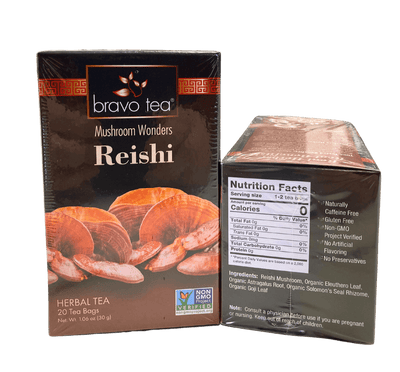 Bravo Herbal Tea: Mushroom Power Blend - Korvel
