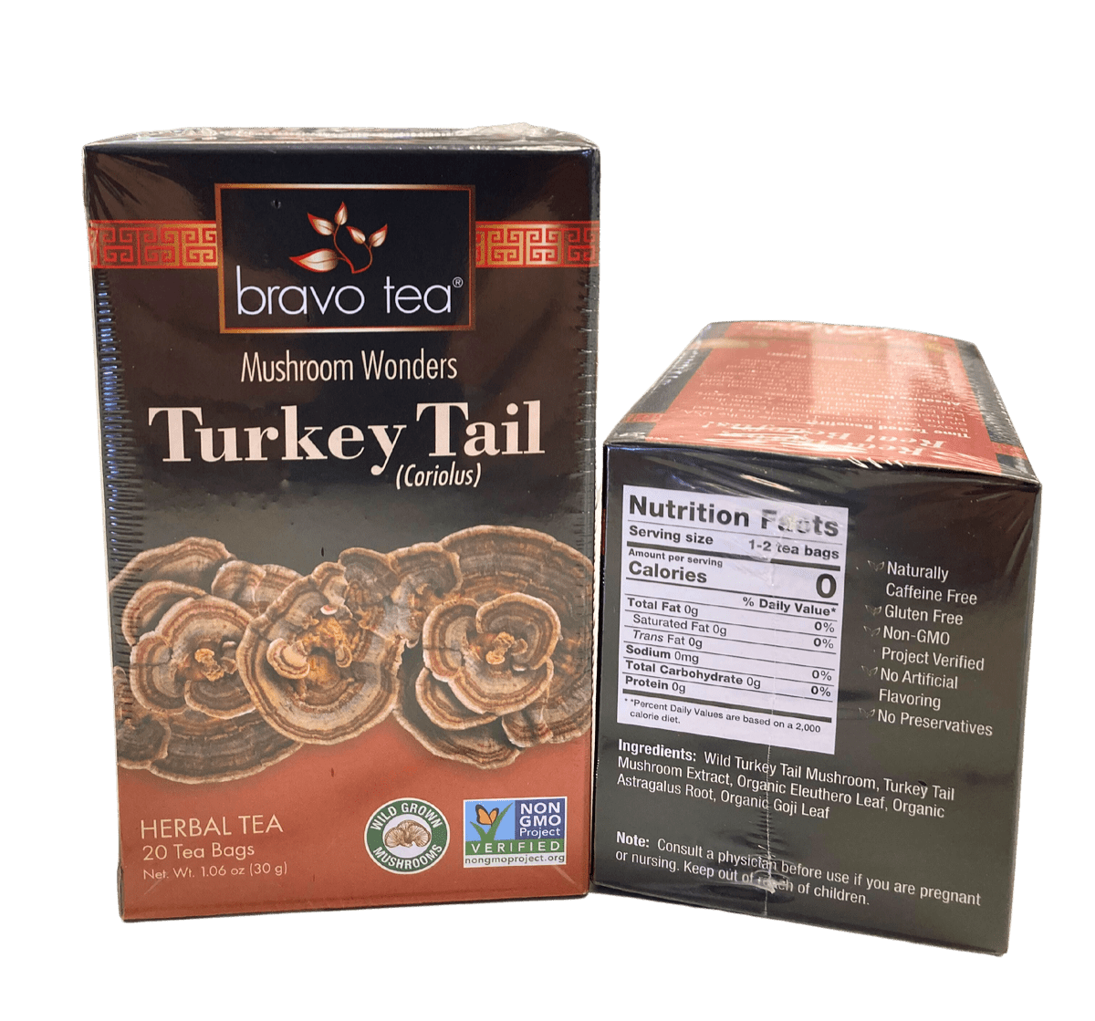 Bravo Herbal Tea: Mushroom Power Blend - Korvel