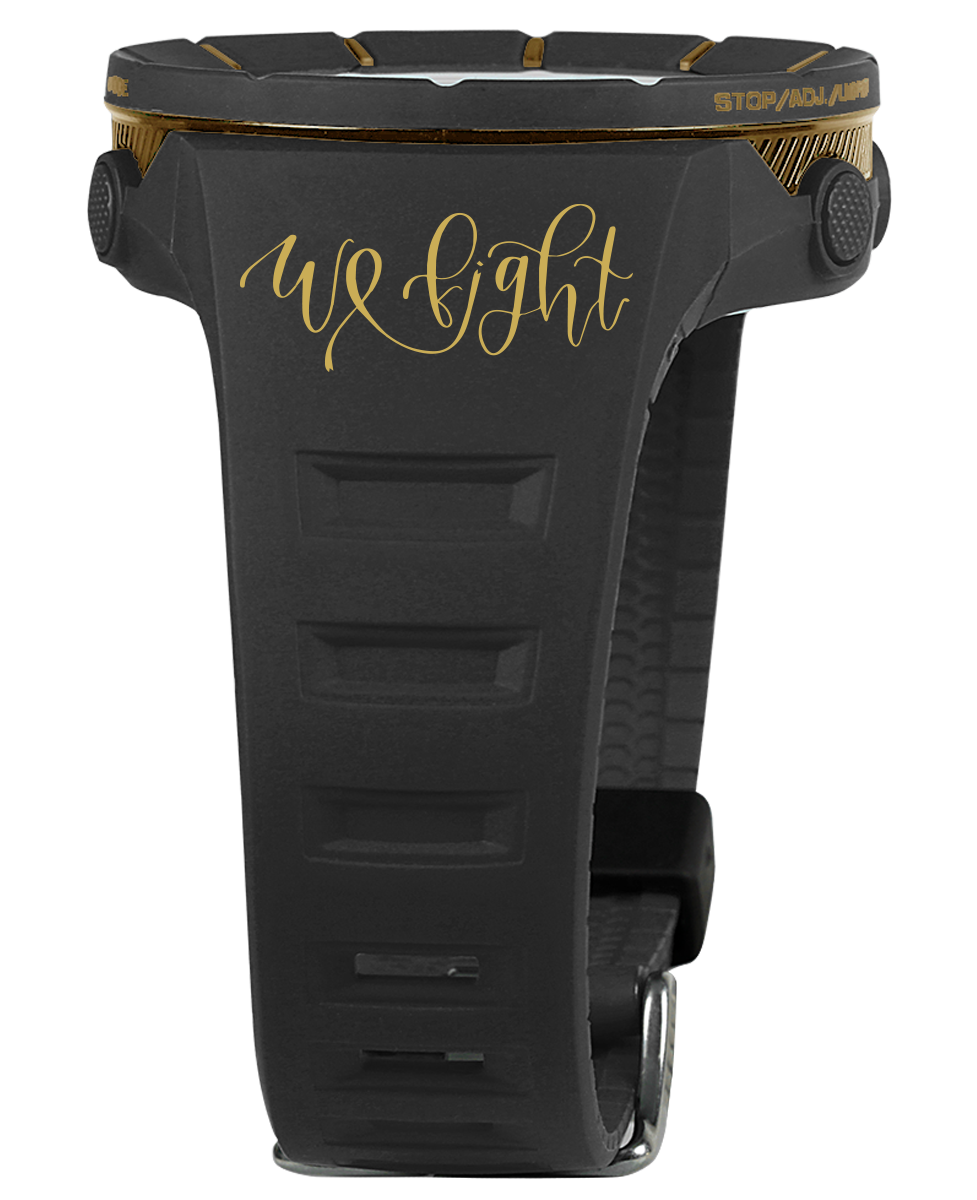 We Fight - Montre Coliseum Or/Noir