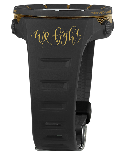 We Fight - Gold/Black Coliseum Watch