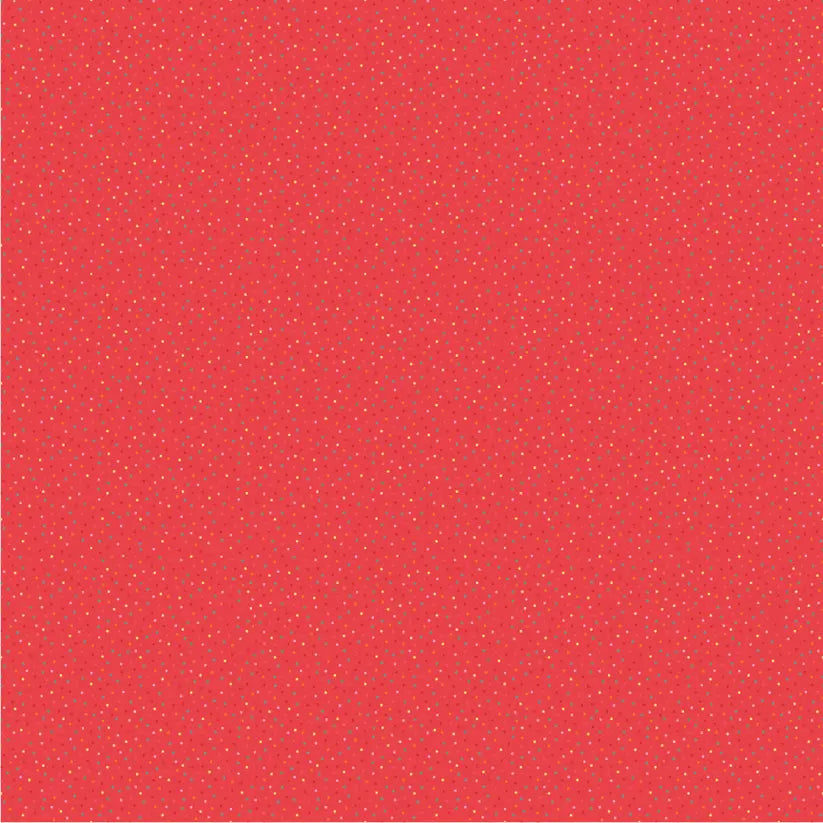 Tissu en coton flamant corail rose vif - 44"/45" par yard