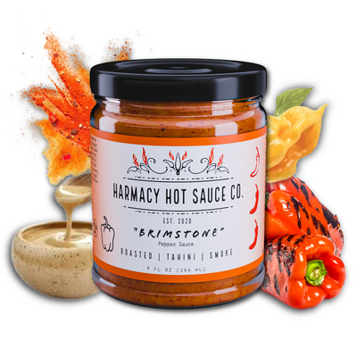 Brimstone Tahini & Roasted Red Pepper Sauce (9oz)