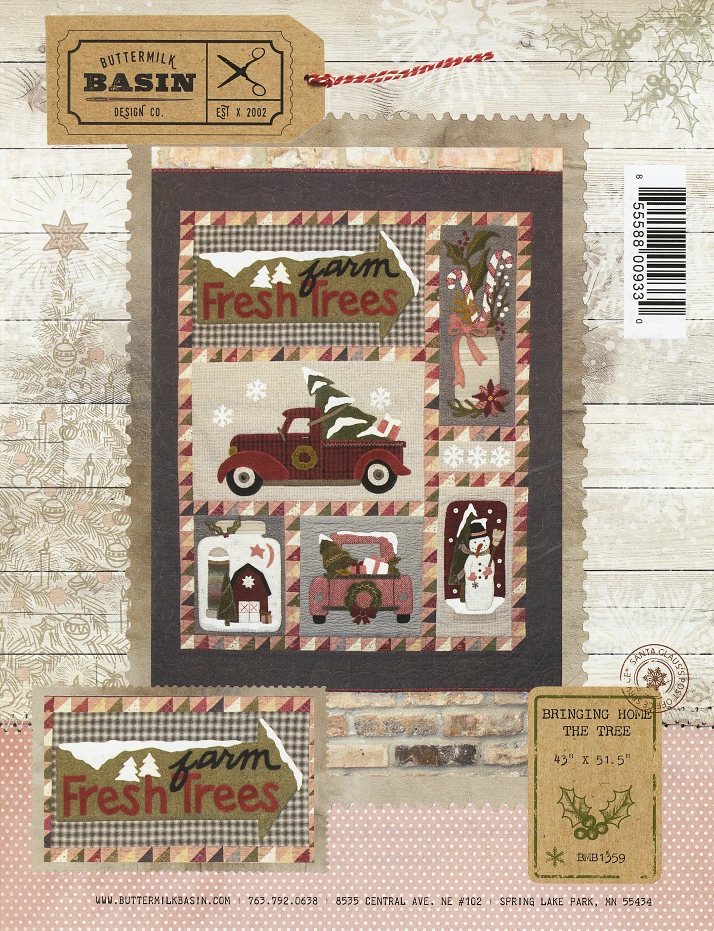 Quilt Ramener à la Maison L'Arbre