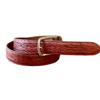 Full Skin Belt in British Tan Matte