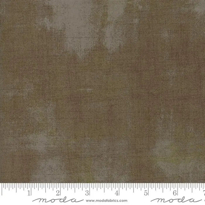 Tissu Acorn Brown Grunge Basics - 44"/45" par yard