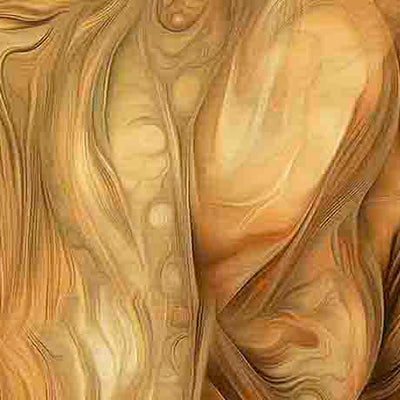 Tela de Algodón Ombre Wave Horizontes Marrón - 44"/45" por Yarda