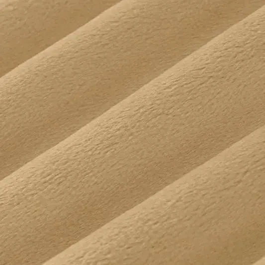 Tela Sólida Extra Ancha Brown Sand Cuddle 3 por Yarda