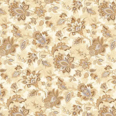 Tissu Large en Coton Brown Toast par Yard