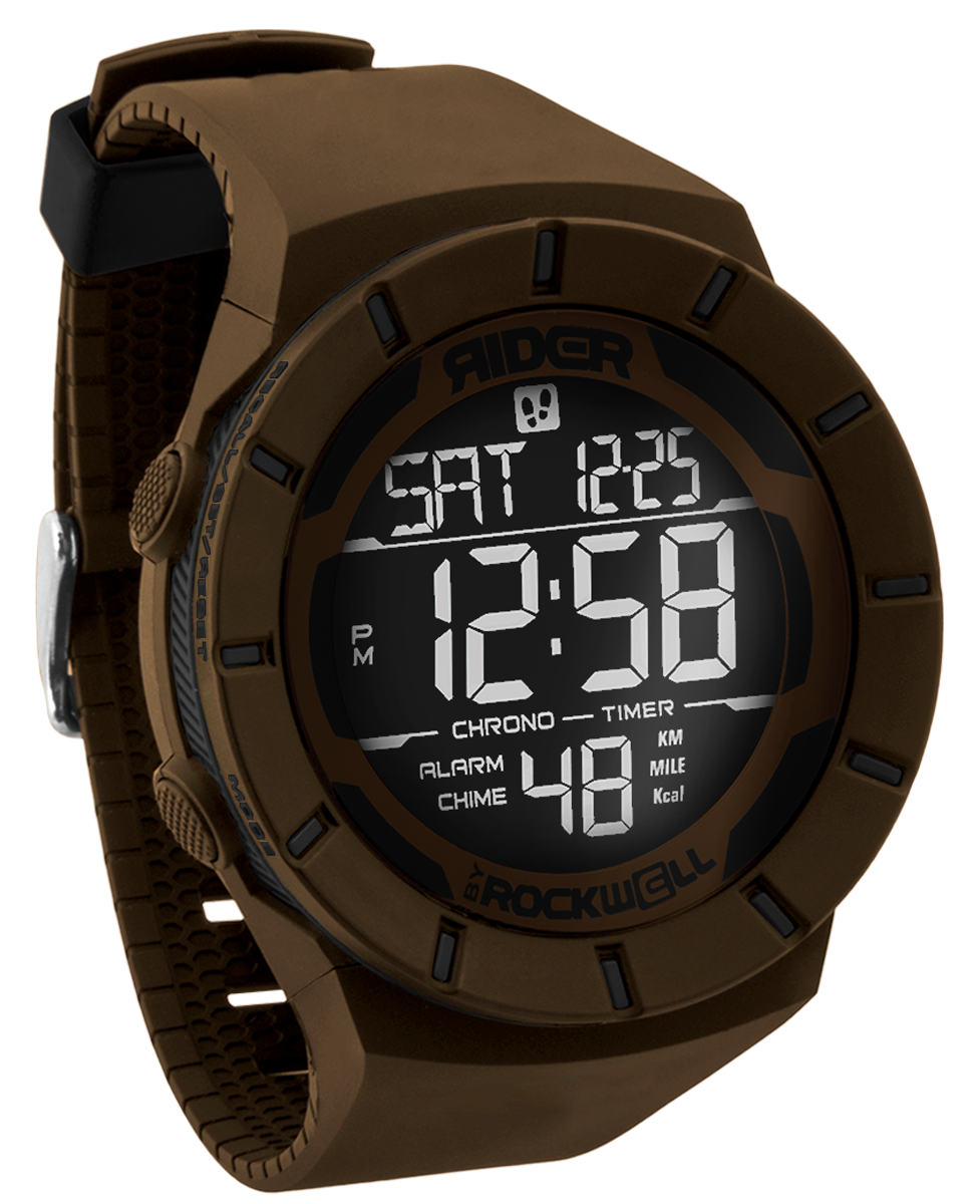 Coliseum Fit™ Watch (Gunstock Brown/Black) - Your Ultimate Timepiece - Korvel