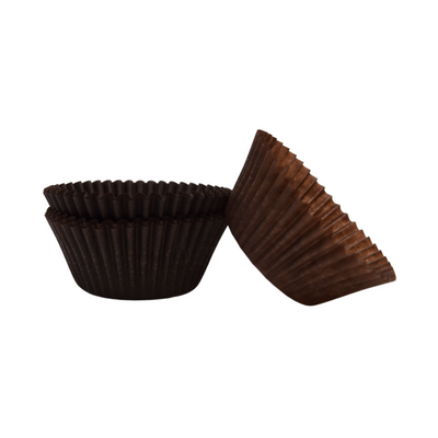 Brown Baking Cups - Standard Size, 50ct, 100ct, or 500ct