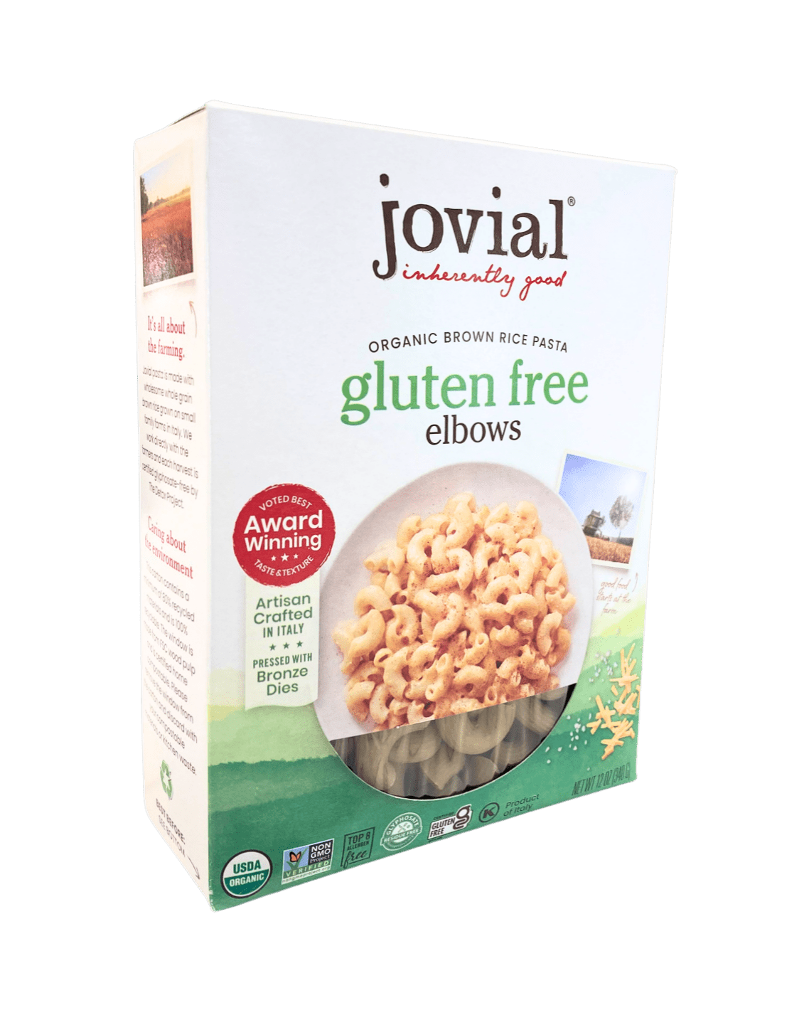 Organic Brown Rice Elbow Pasta - Gluten-Free by Jovial
