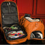 Elegant Brown Tumbled Leather Travel Bag Set (Backpack & Duffle) - Korvel