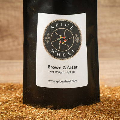 Brown Za’atar – Earthy Mediterranean Spice Blend, 1/4 lb