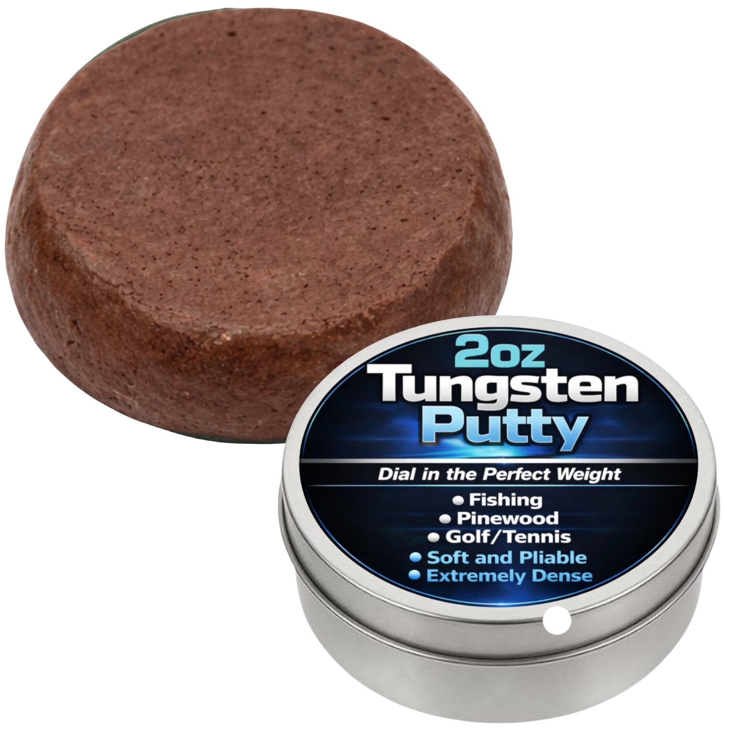 Precision Tungsten Putty for Fishing Weight Adjustment