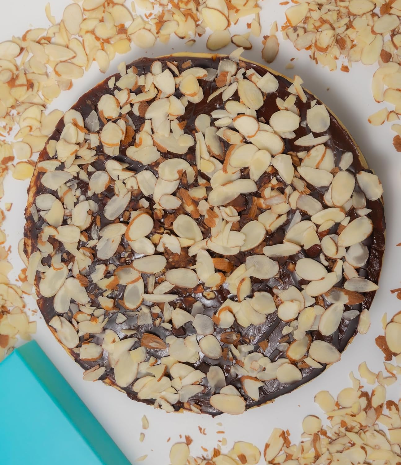 Pastel de Queso con Brownie de Fudge Gourmet Sin Azúcar Andy Anand 9" - 2.8 lbs