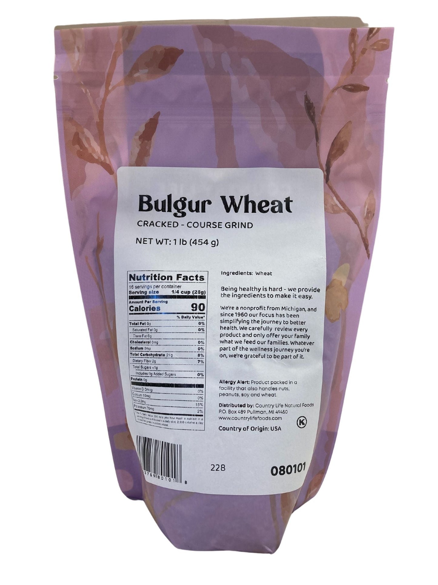 Coarse Cracked Bulgur Wheat - Nutritious Grain for Versatile Cooking