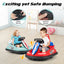 Voiture à bumper pour enfants 6V avec rotation à 360° - Vert