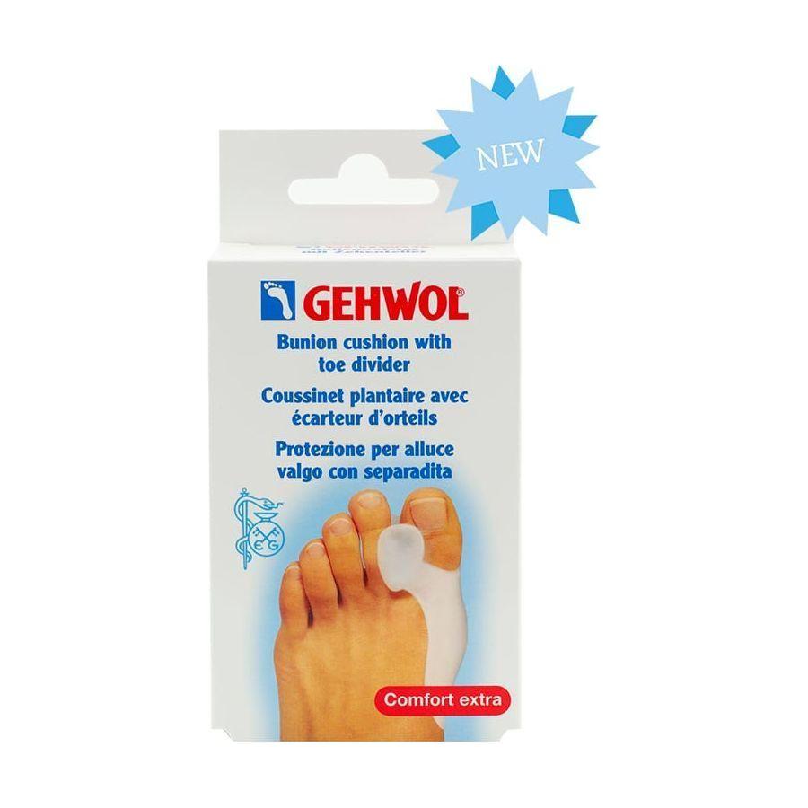 Coussin pour oignon Gehwol avec séparateur de orteils